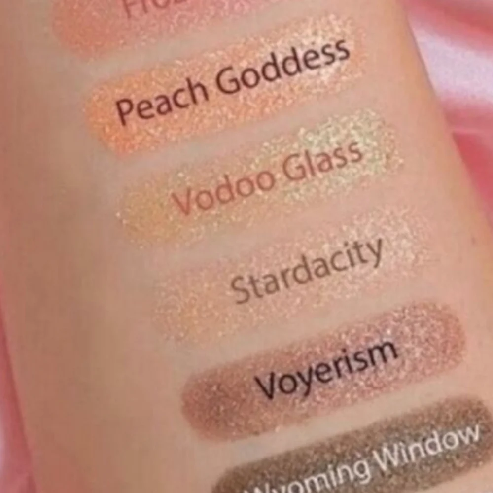 JEFFREE STAR NIB Eye Gloss PEACH GODDESS Peachy Gold Metallic SEALED
